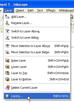 inkscape layers