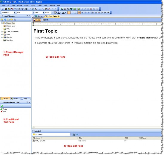 A Basic RoboHelp 8 Tutorial | Technical Communication Center