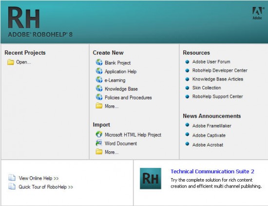 A Basic RoboHelp 8 HTML Tutorial | Technical Communication Center