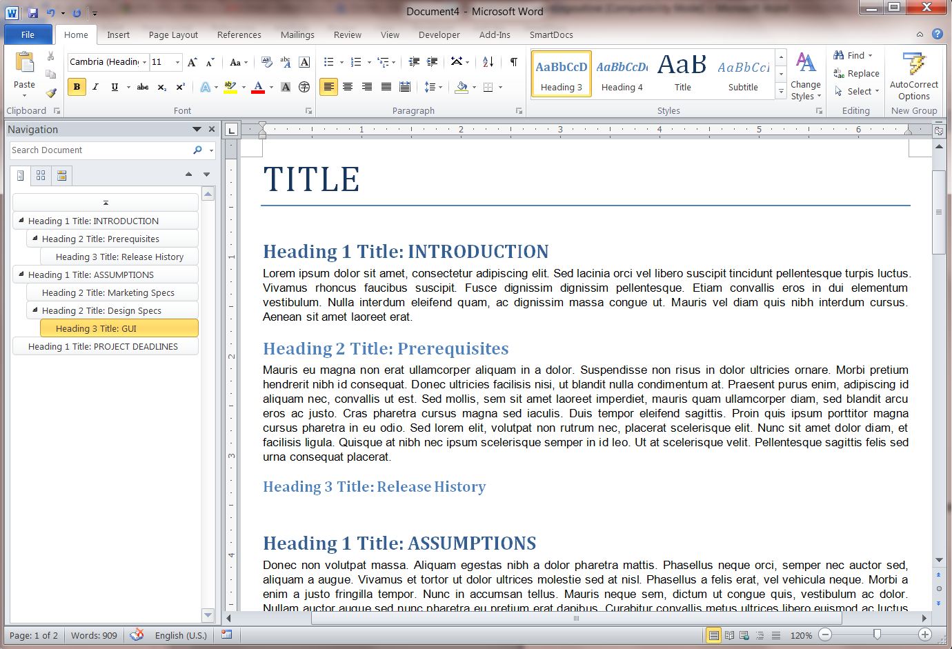 document-navigation-sidebar-in-ms-word-2010-technical-communication