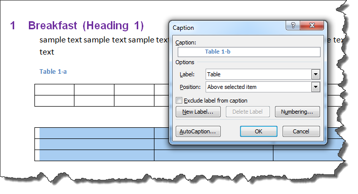 How To Apply Multilevel Numbering To MS Word Tables Technical Communication Center