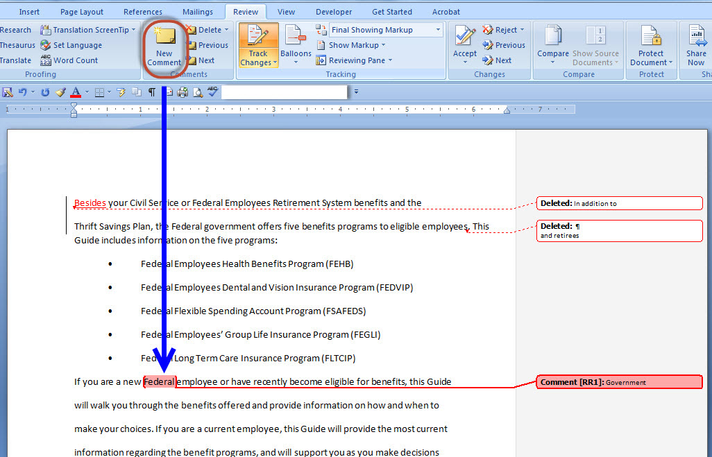 how to use office word 2007