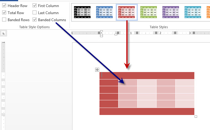 MS Word Useful Table Design Features - Technical Communication Center